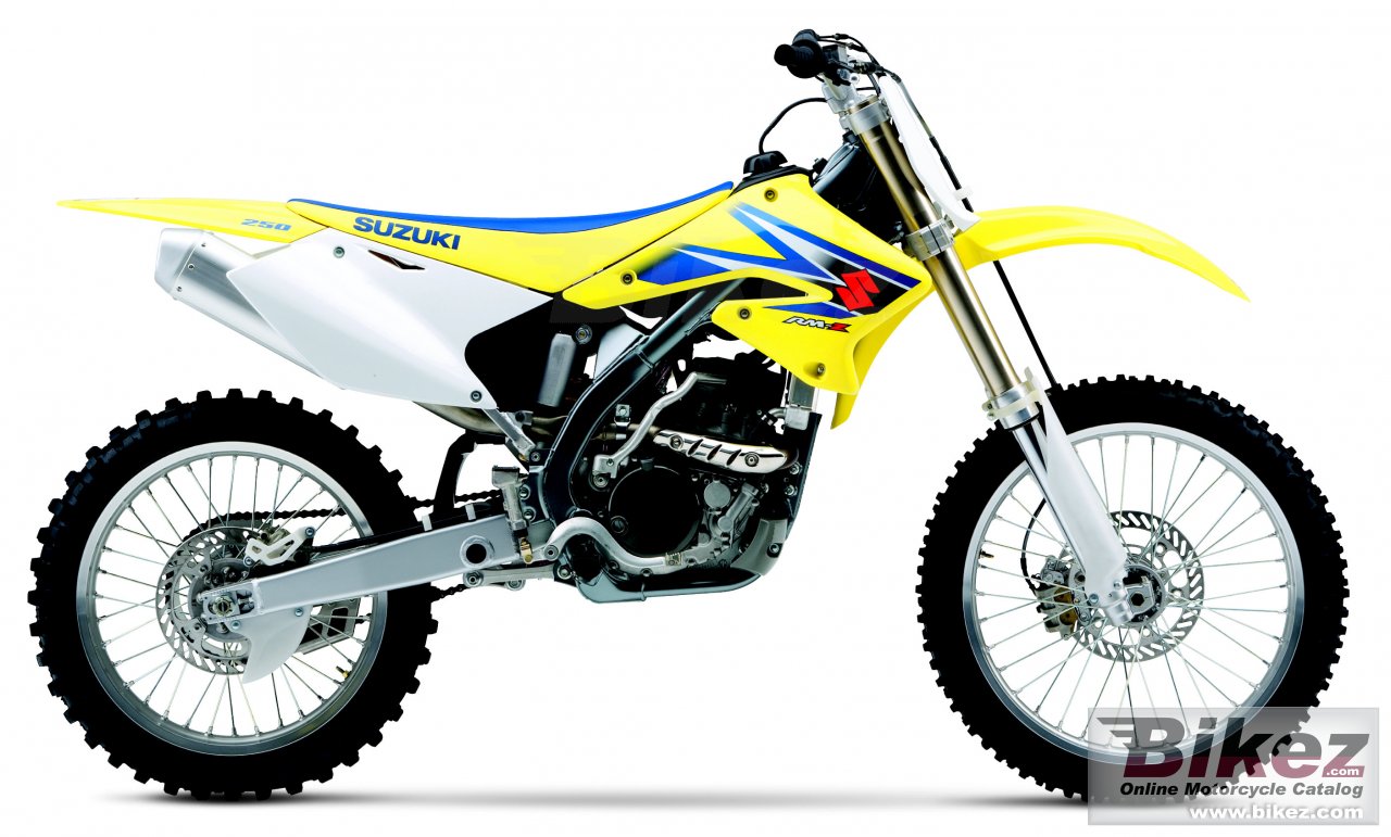 Big Suzuki rm-z 250 picture and wallpaper from Bikez.com